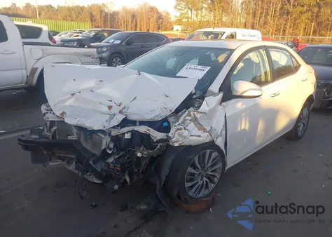 2018 Toyota Corolla Xle из США, поврежденный, VIN 5YFBURHE8JP801560